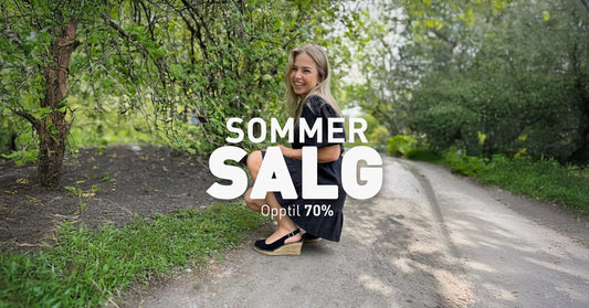 Sommersalget er i gang! Opptil 70 % rabatt på sko og klær hos Sapatos