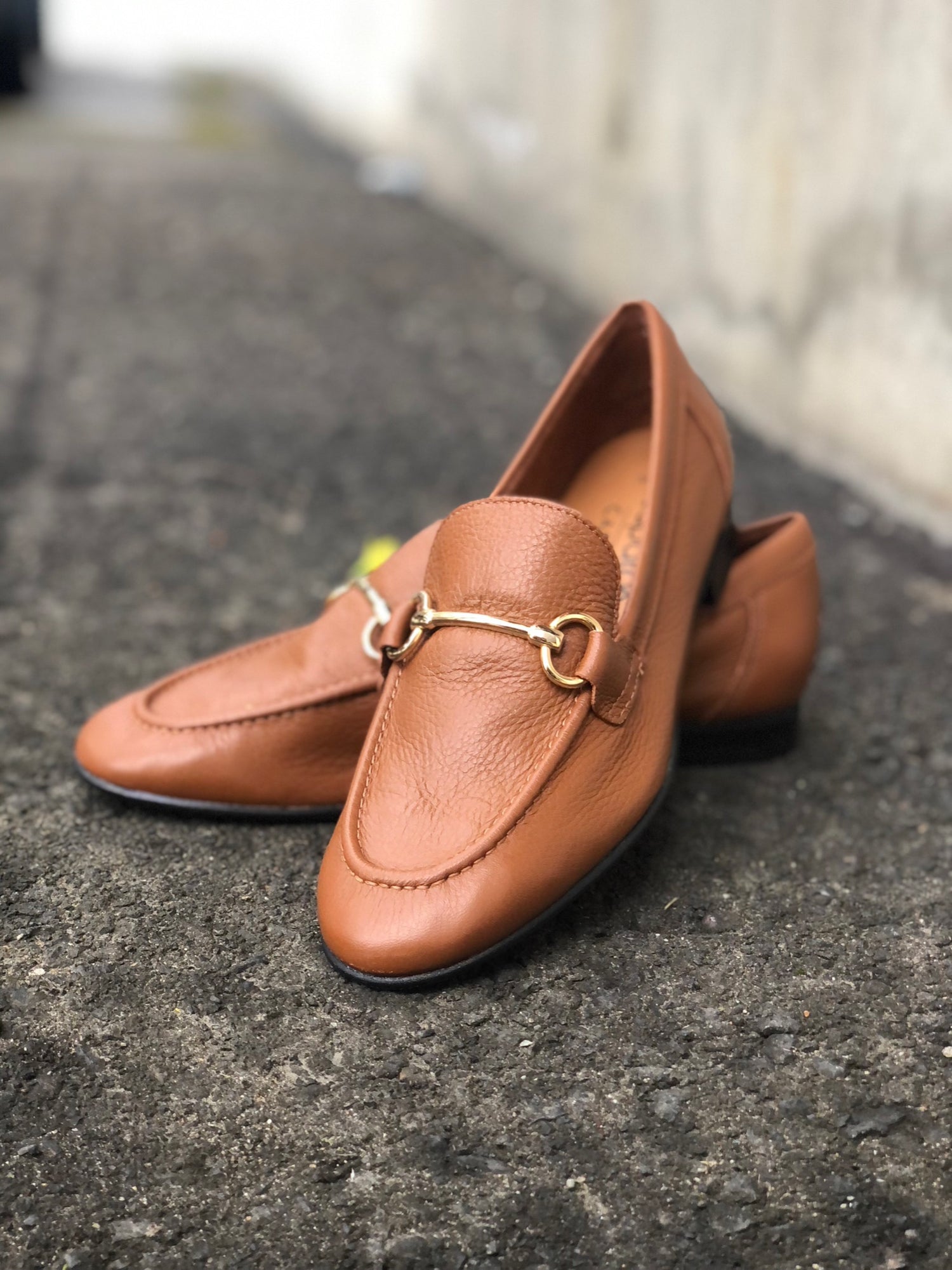 Amber moccasin