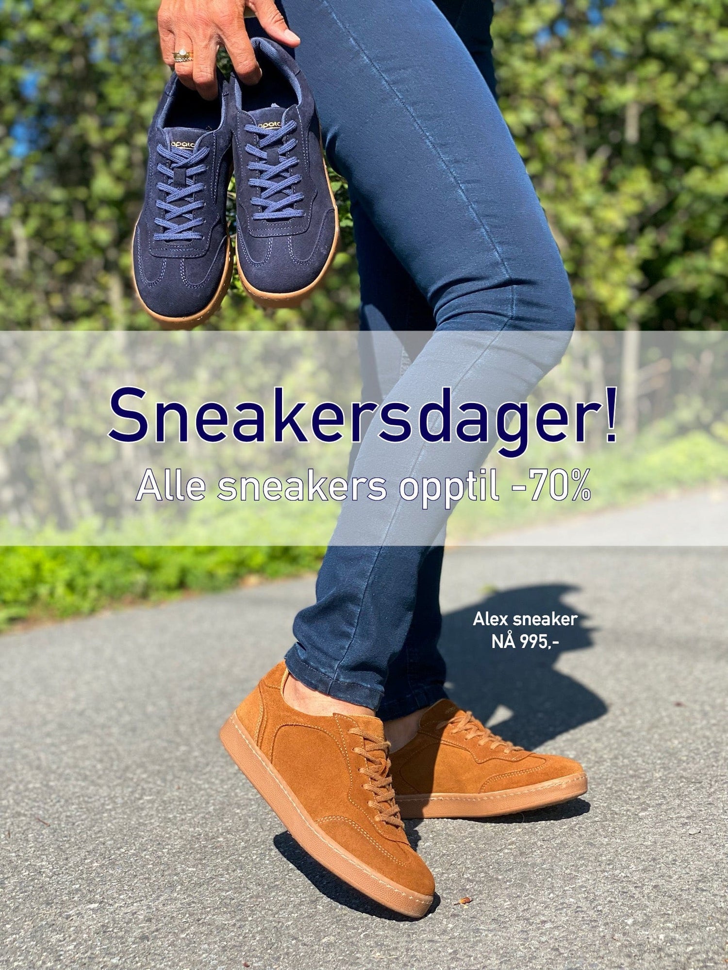 Sneakersdager opptil 70%