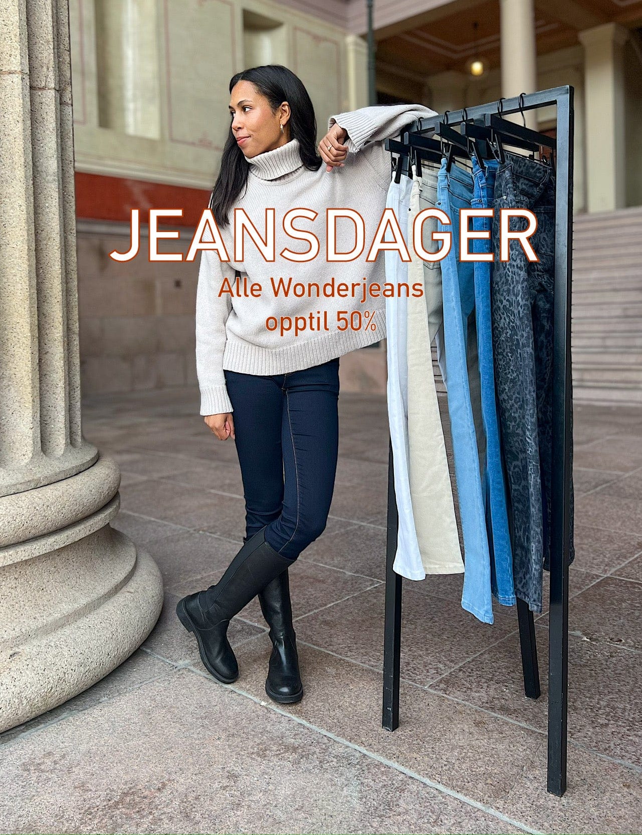 Jeansdager – opptil 50% på alle Wonderjeans 👖