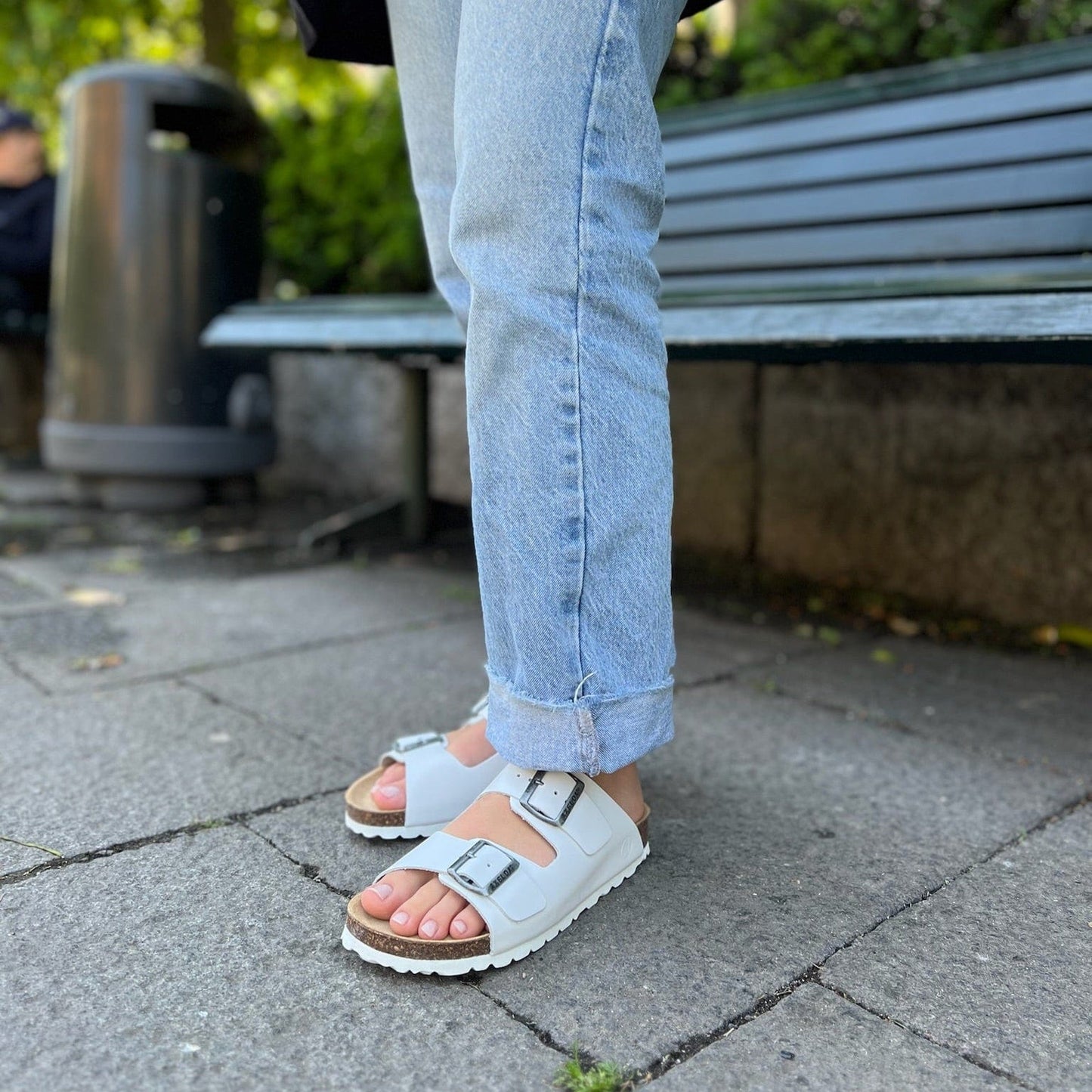 Andrea sandal | Hvit