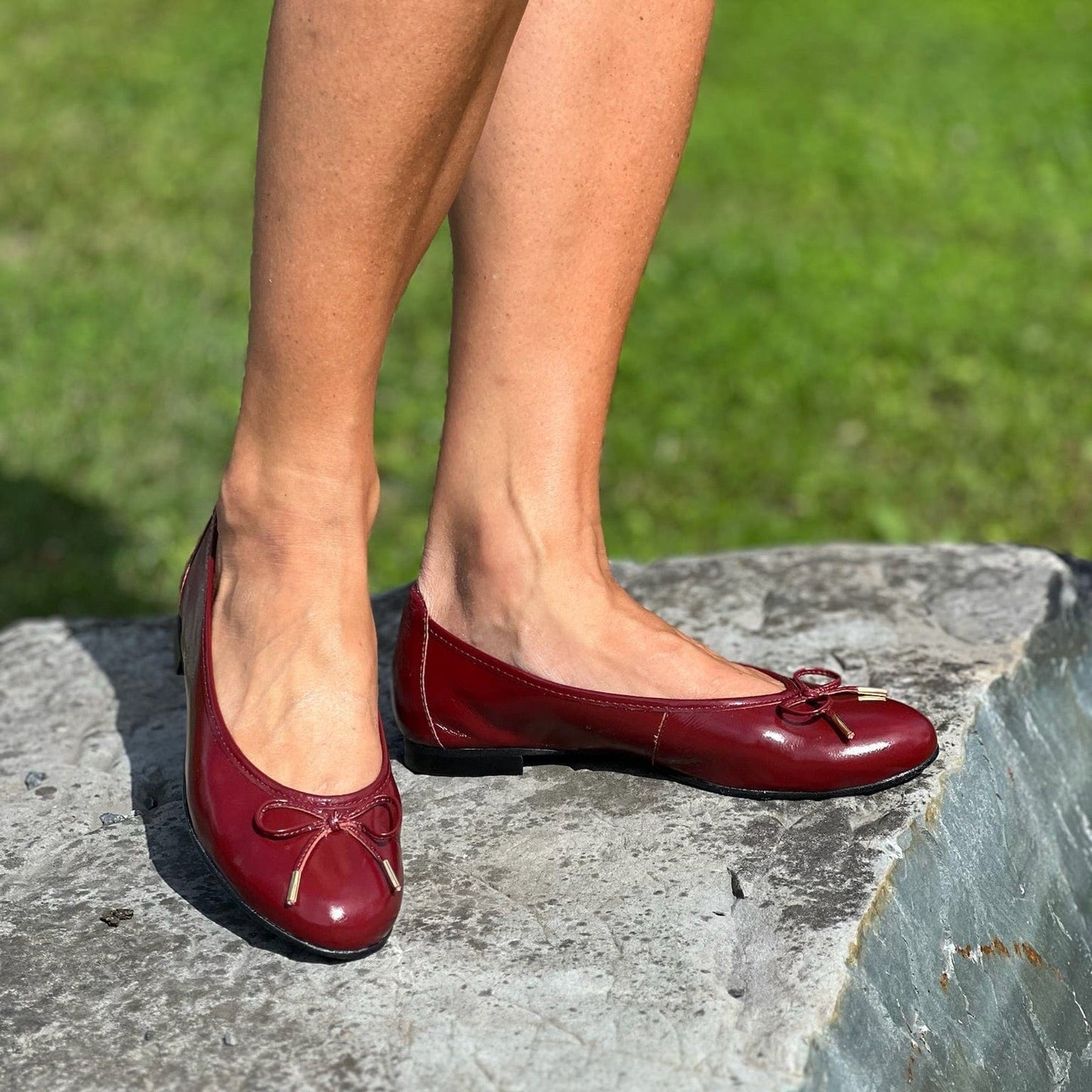 Sapatos Ballerina Elle 2 ballerina | Rød lakk