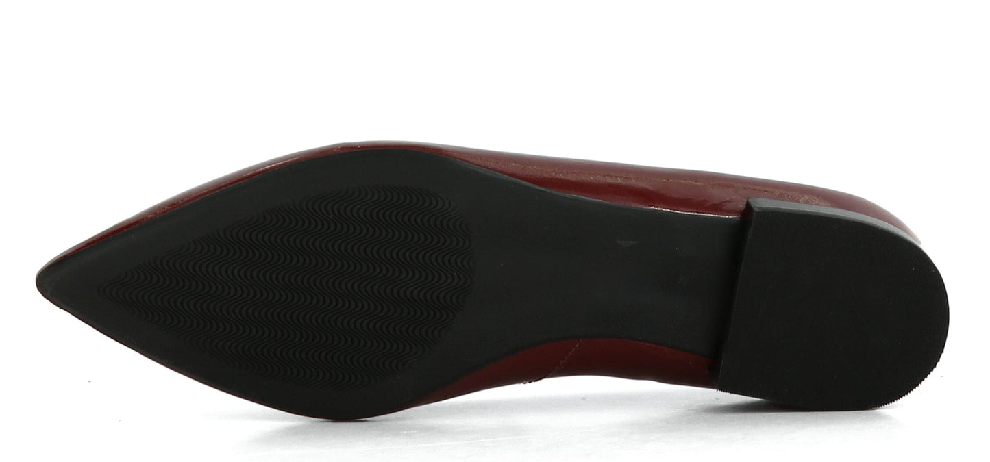 Sapatos Ballerina Kaisa ballerina | Rød lakk