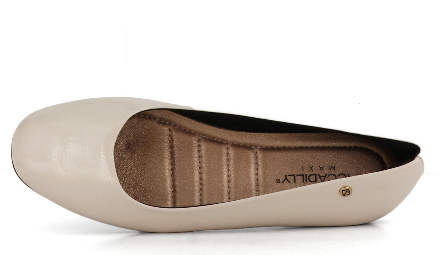 Sapatos Ballerina Michele ballerina | Offwhite lakk
