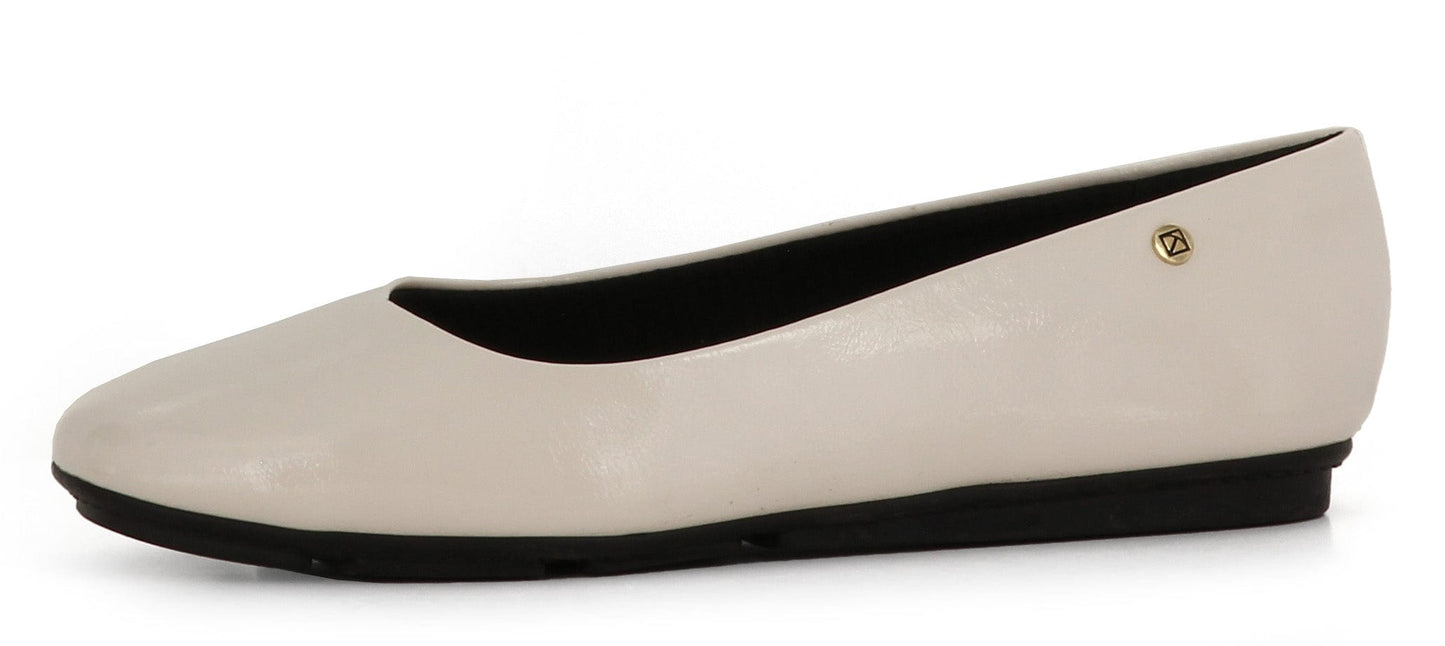 Sapatos Ballerina Michele ballerina | Offwhite lakk
