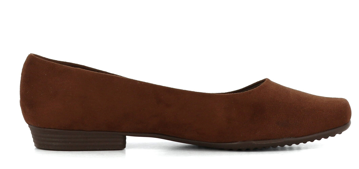 Sapatos Ballerina Raquel flat sko | Brun