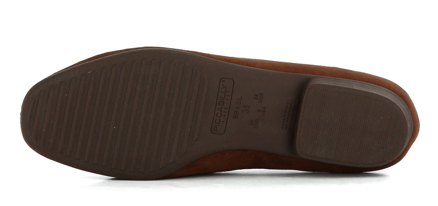 Sapatos Ballerina Raquel flat sko | Brun