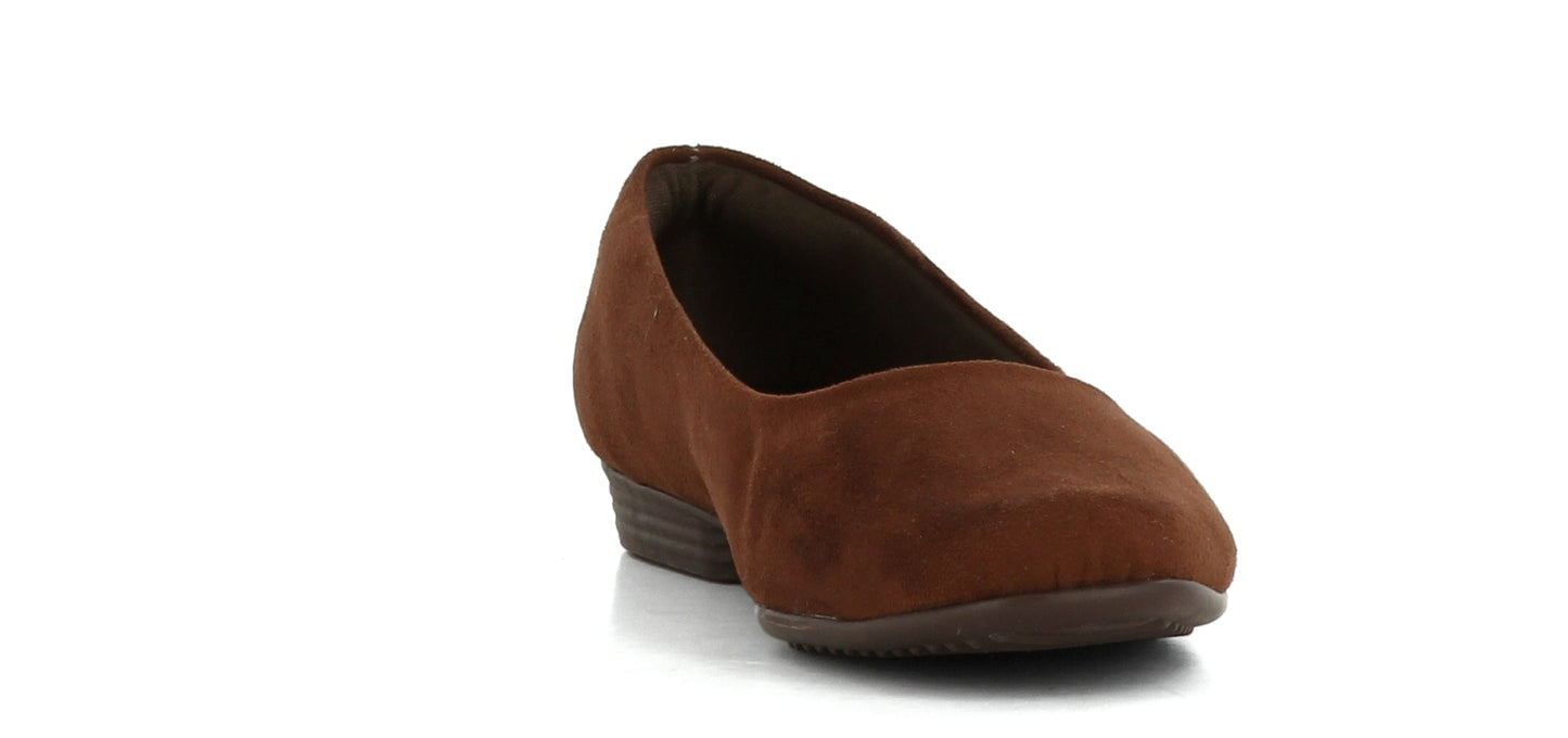 Sapatos Ballerina Raquel flat sko | Brun