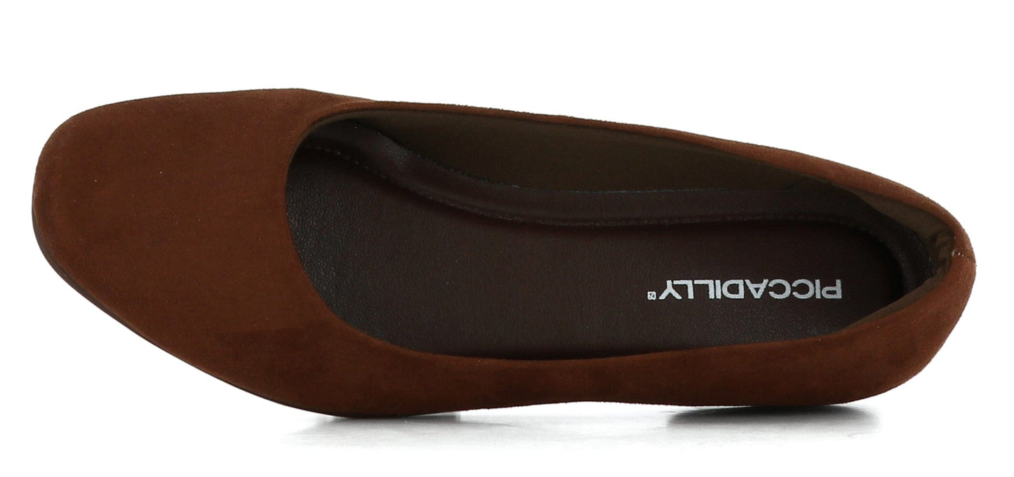Sapatos Ballerina Raquel flat sko | Brun