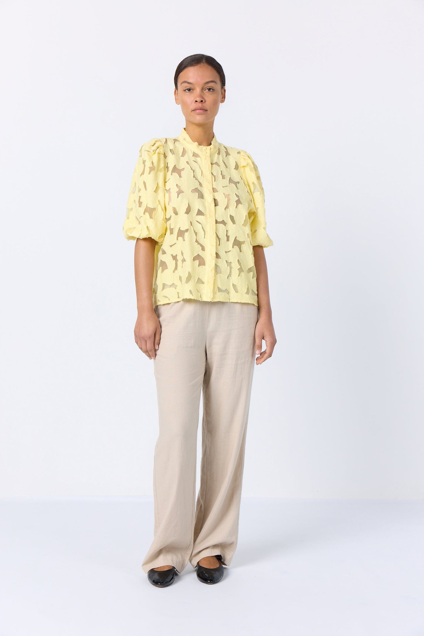 Sapatos Bluser Aster 2 Shirt, Gul