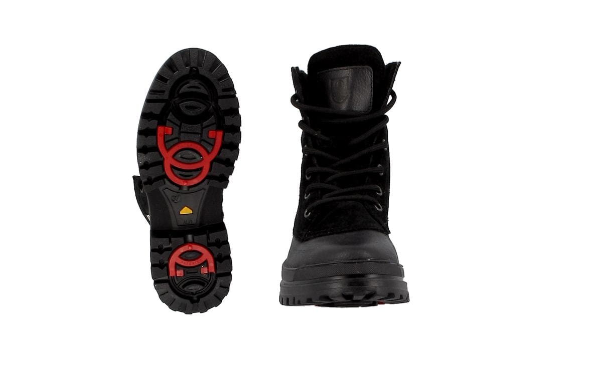 Sapatos Boots Aosta boots med piggsystem | Sort