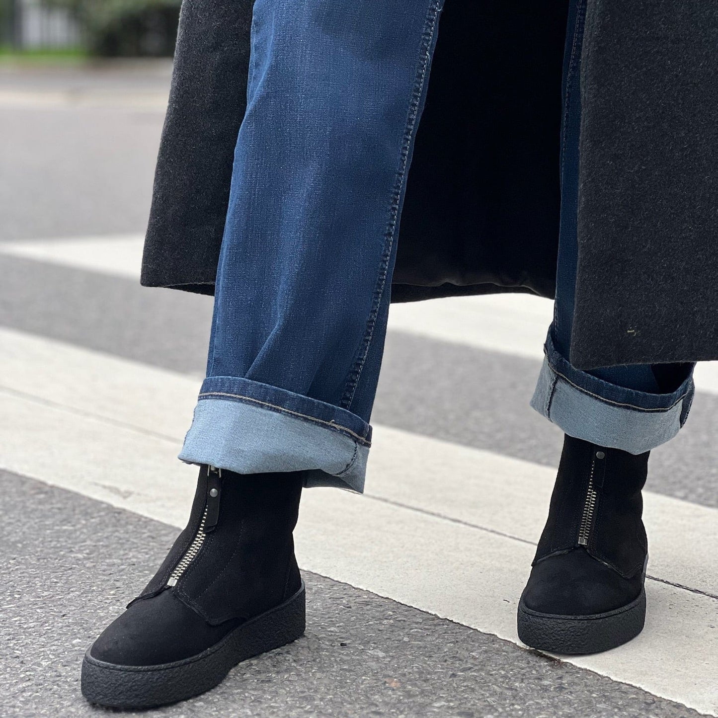 Sapatos Boots Molly boots | Sort