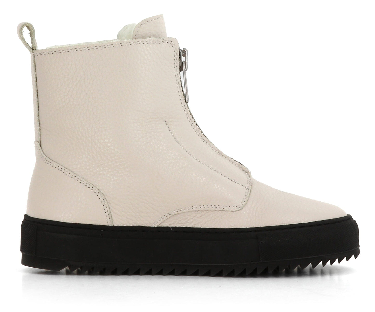 Sapatos Boots Molly sneaker med fór, Offwhite