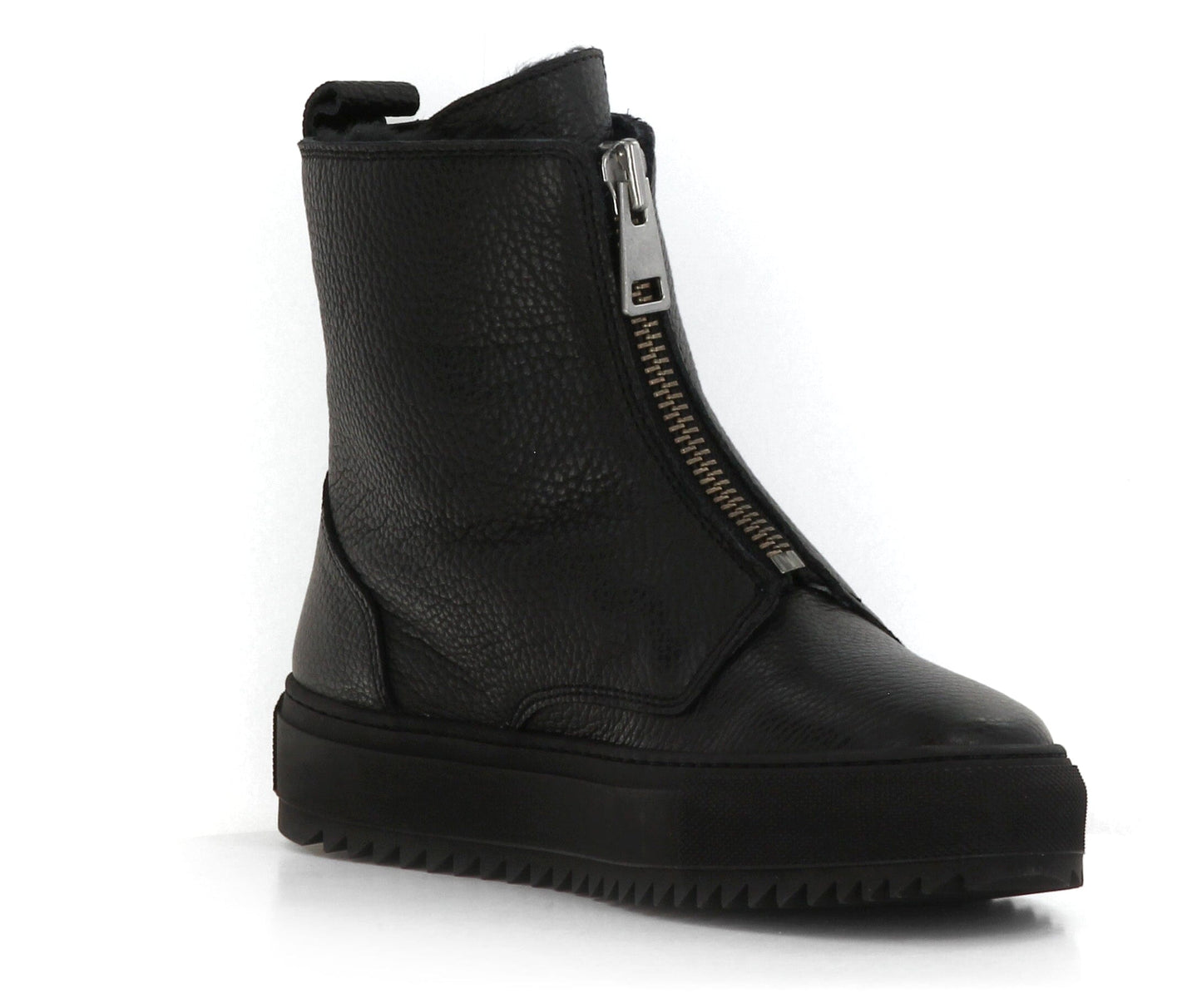 Sapatos Boots Molly sneaker med fór, Sort