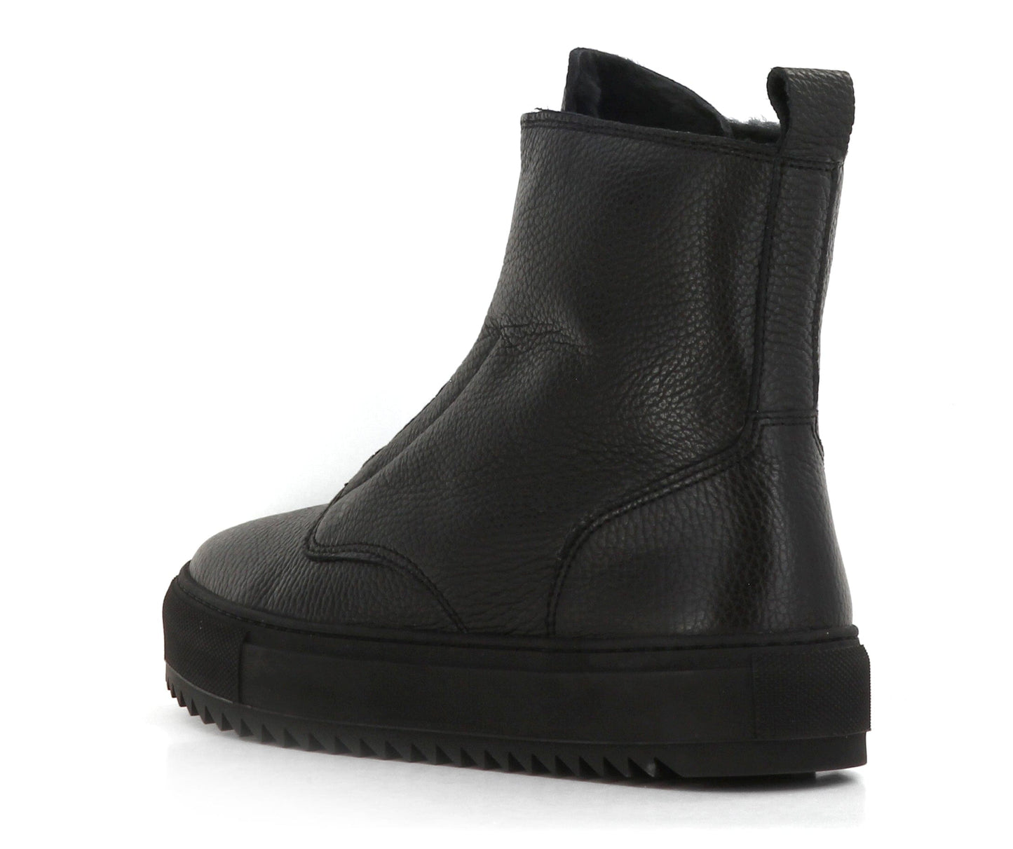 Sapatos Boots Molly sneaker med fór, Sort