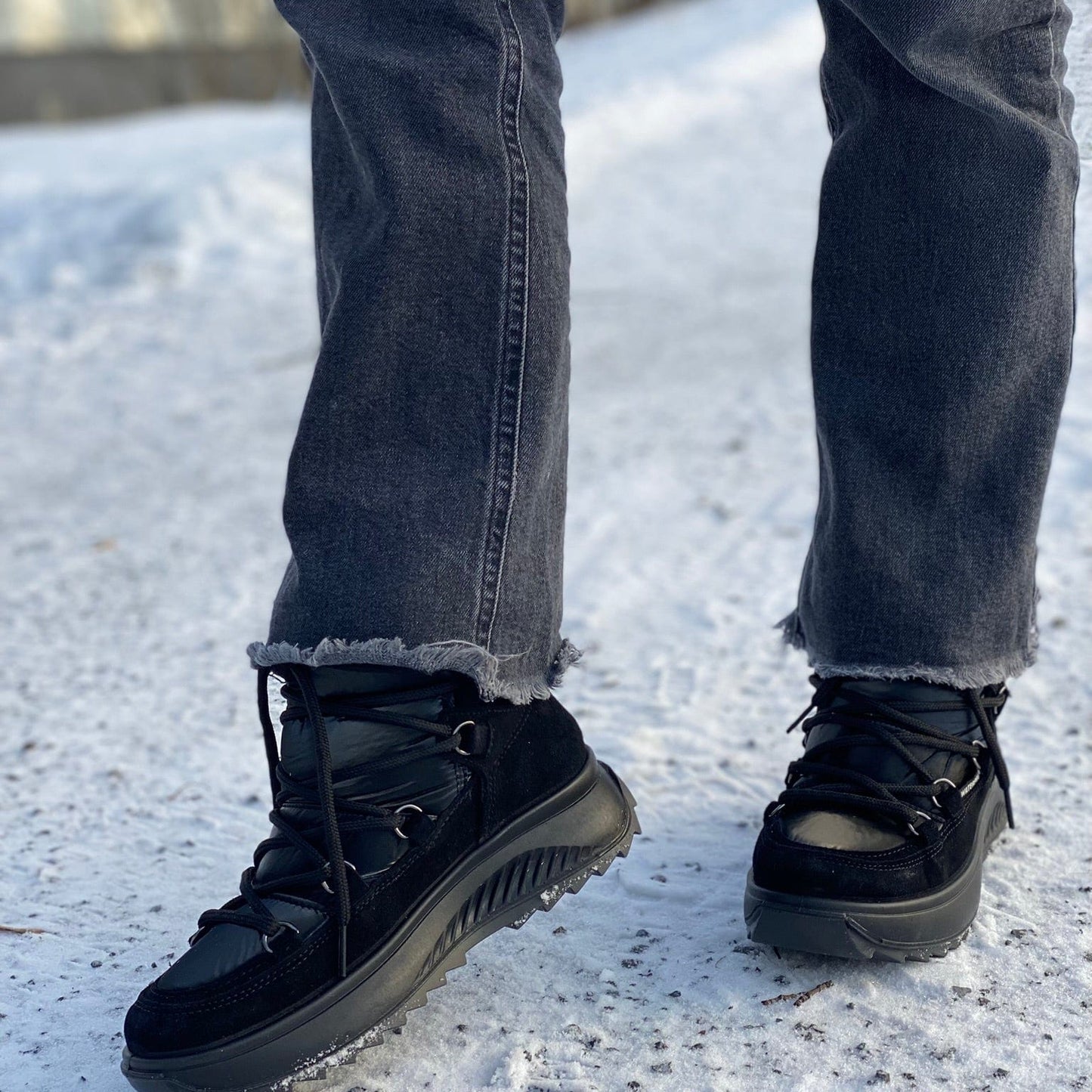 Sapatos Boots Monterosa Vinterboots | Sort