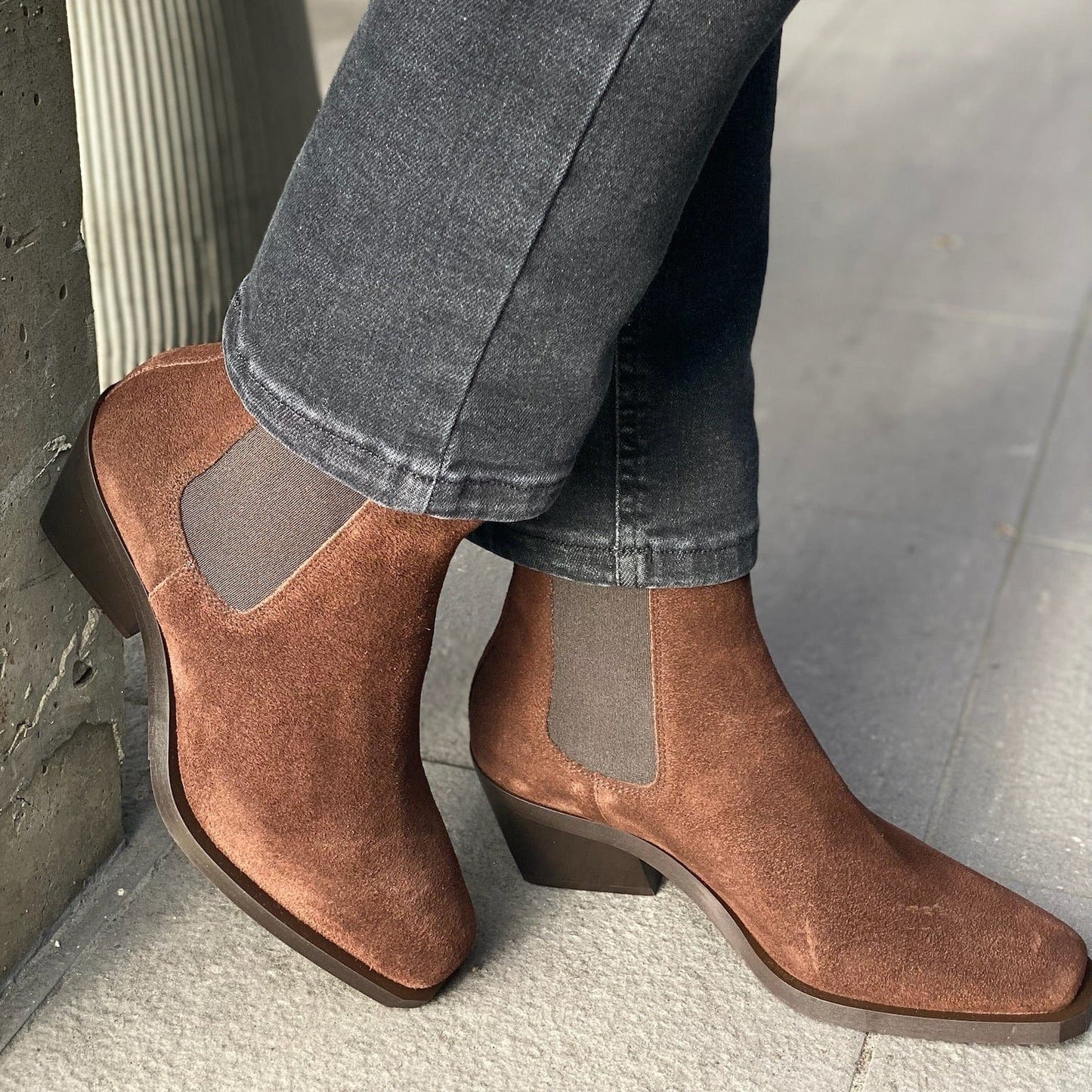 Sapatos Boots Sally ankelboots | Brun