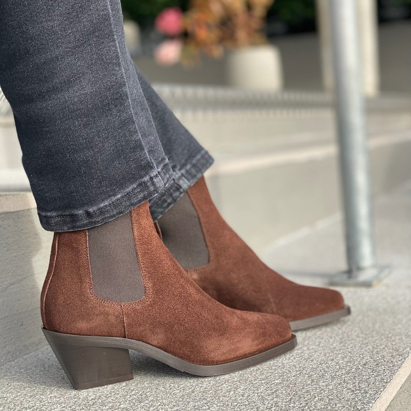 Sapatos Boots Sally ankelboots | Brun