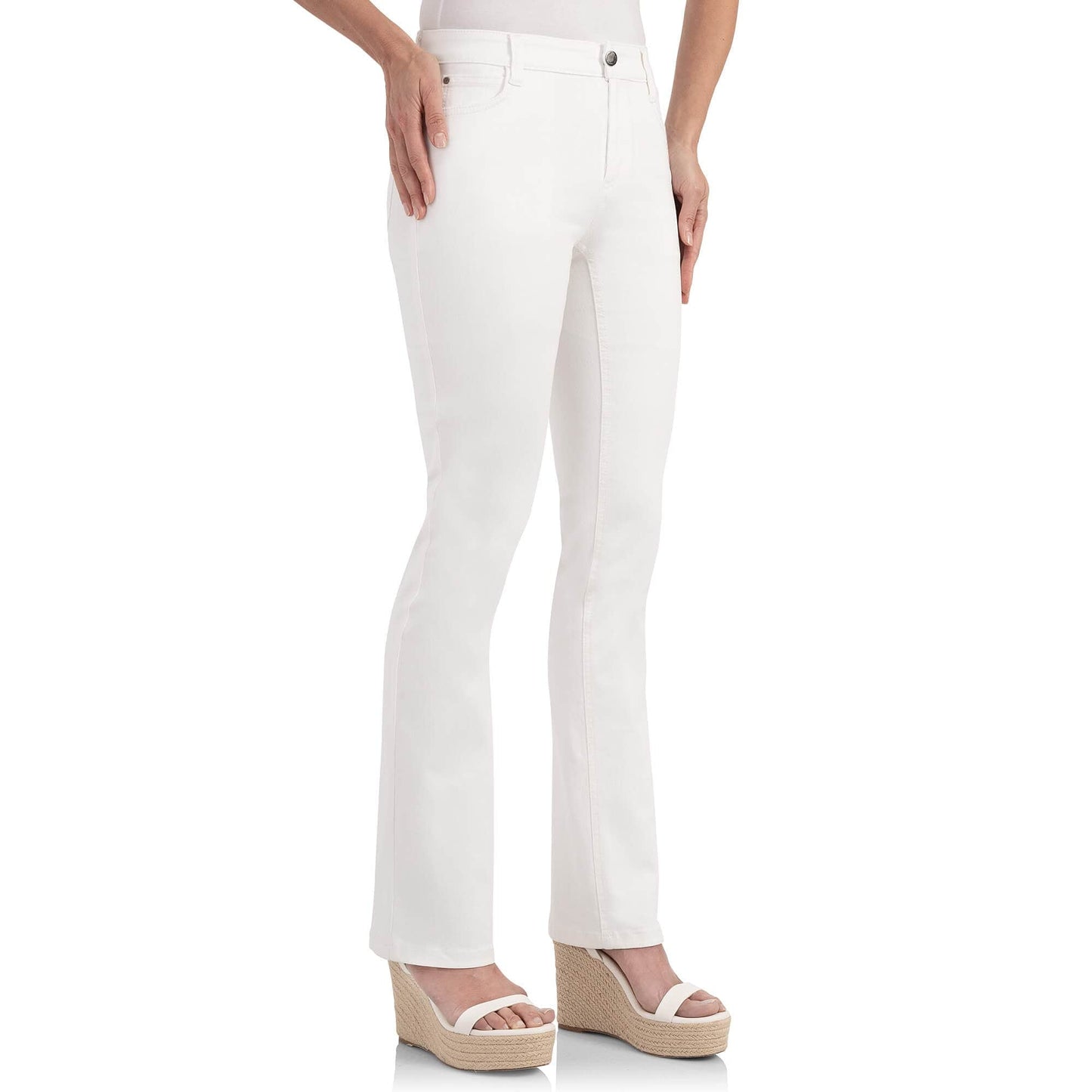 Sapatos Bukser Bootcut jeans White
