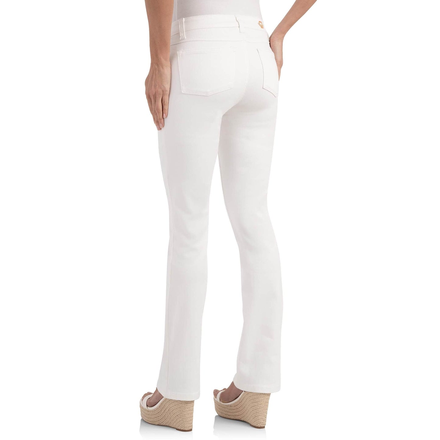 Sapatos Bukser Bootcut jeans White