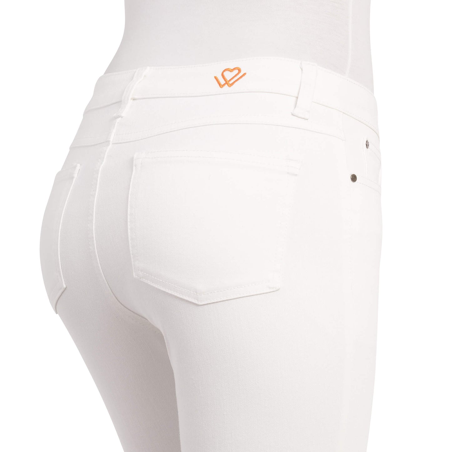 Sapatos Bukser Bootcut jeans White