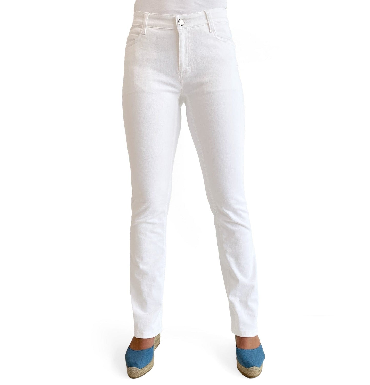 Sapatos Bukser Bootcut jeans White
