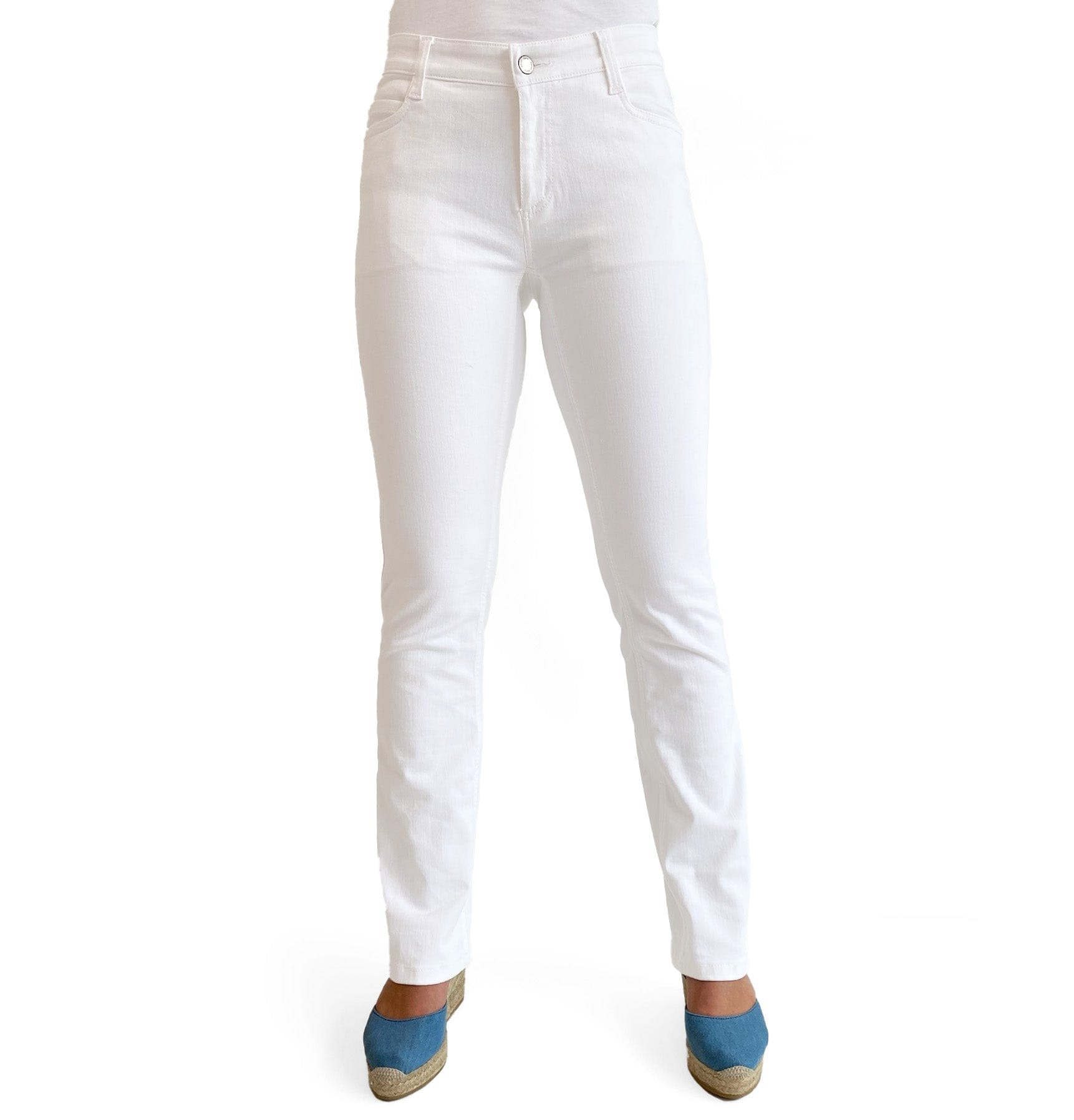 Sapatos Bukser Bootcut jeans White