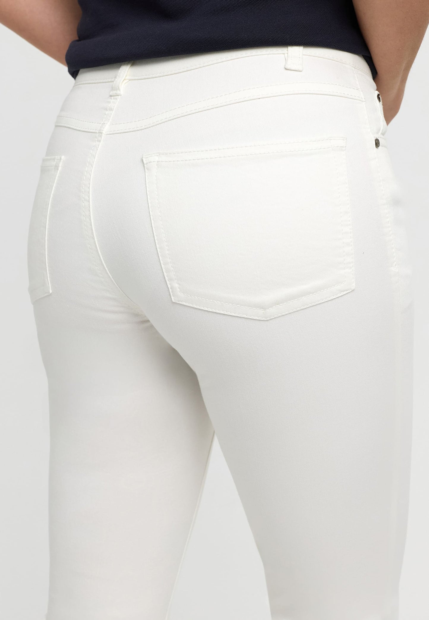 Sapatos Bukser Capri jeans | White