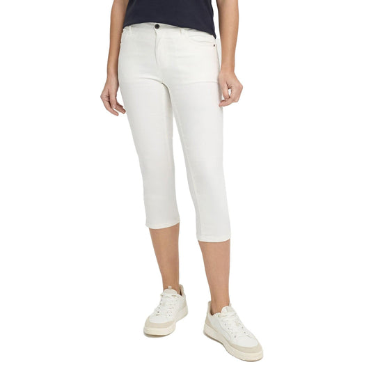 Sapatos Bukser Capri jeans | White