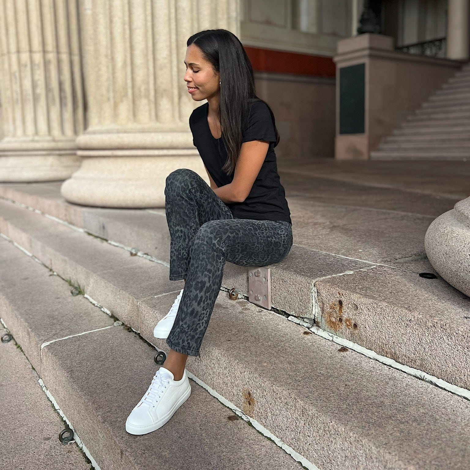 Sapatos Bukser Classic jeans | Grå Leo