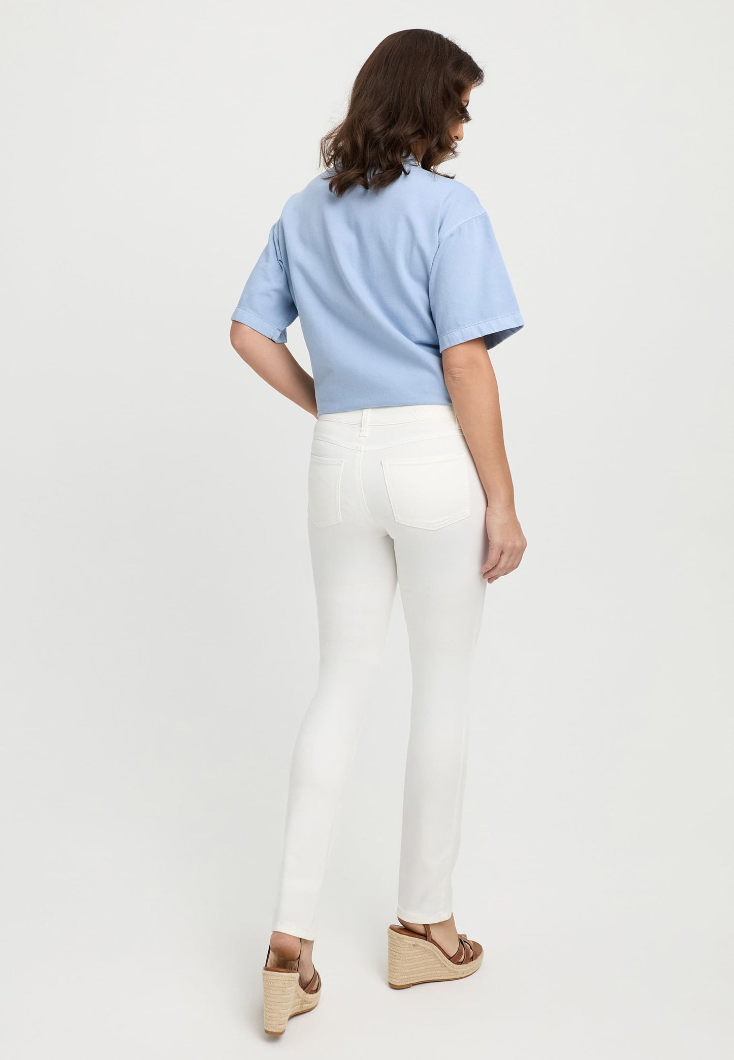 Sapatos Bukser Classic jeans | White