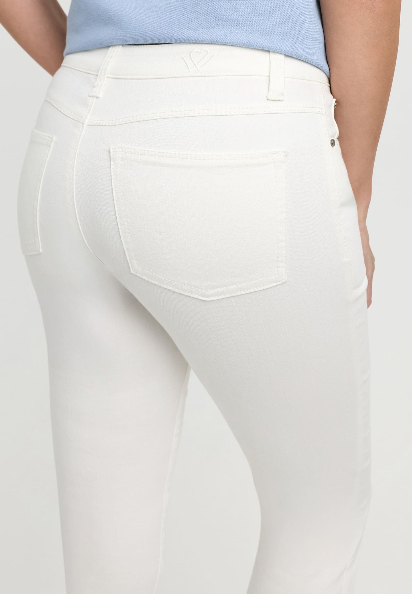 Sapatos Bukser Classic jeans | White