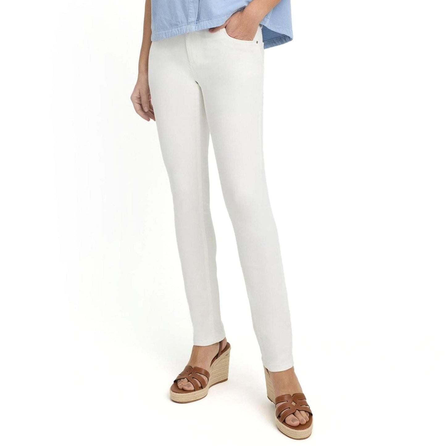 Sapatos Bukser Classic jeans | White