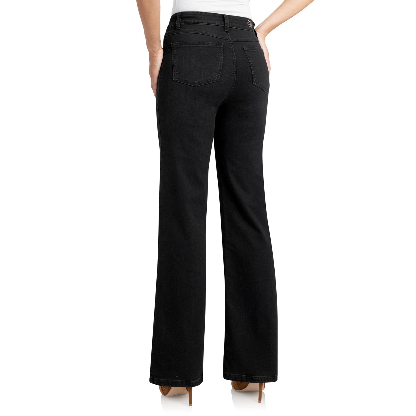 Sapatos Bukser Flared jeans | Black