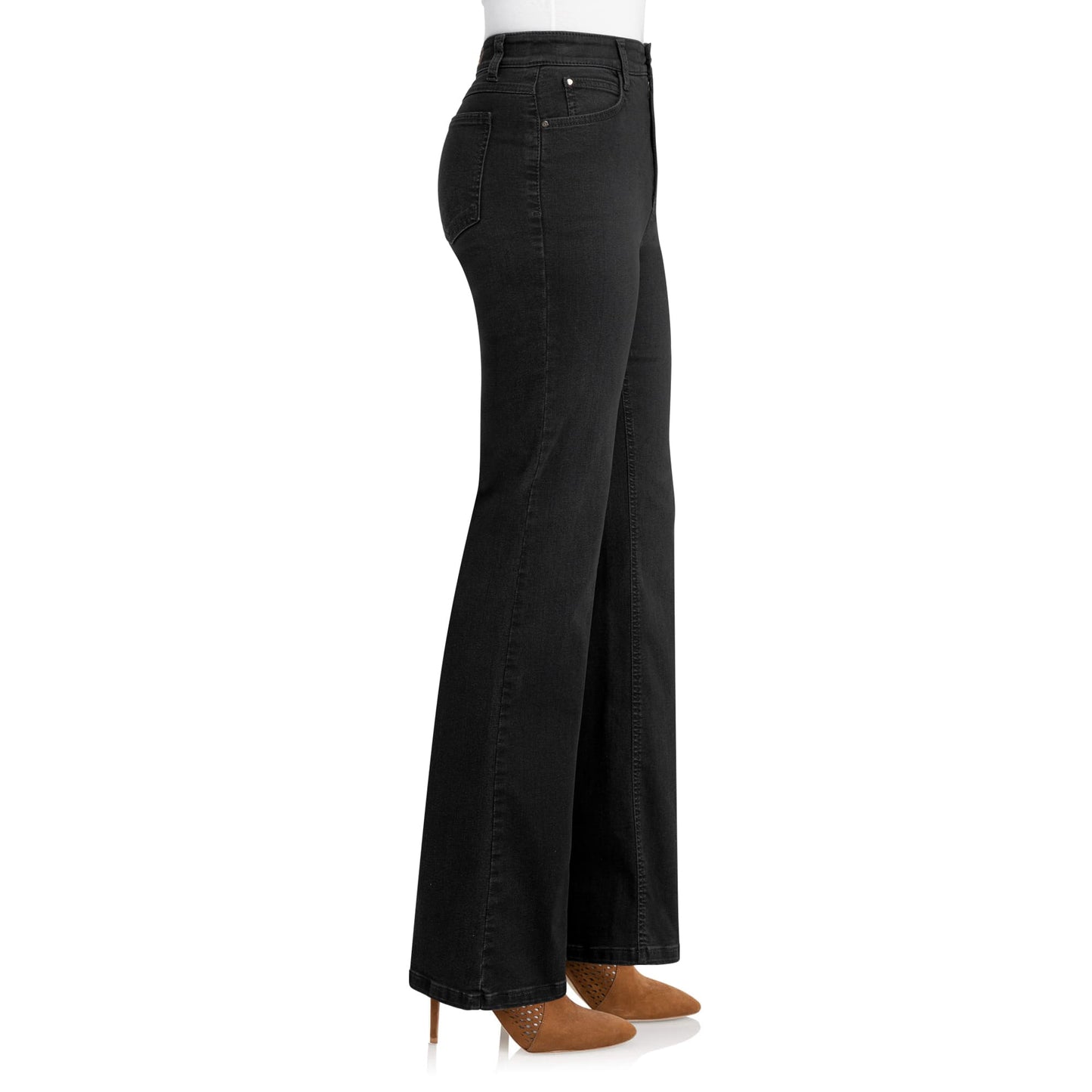 Sapatos Bukser Flared jeans | Black
