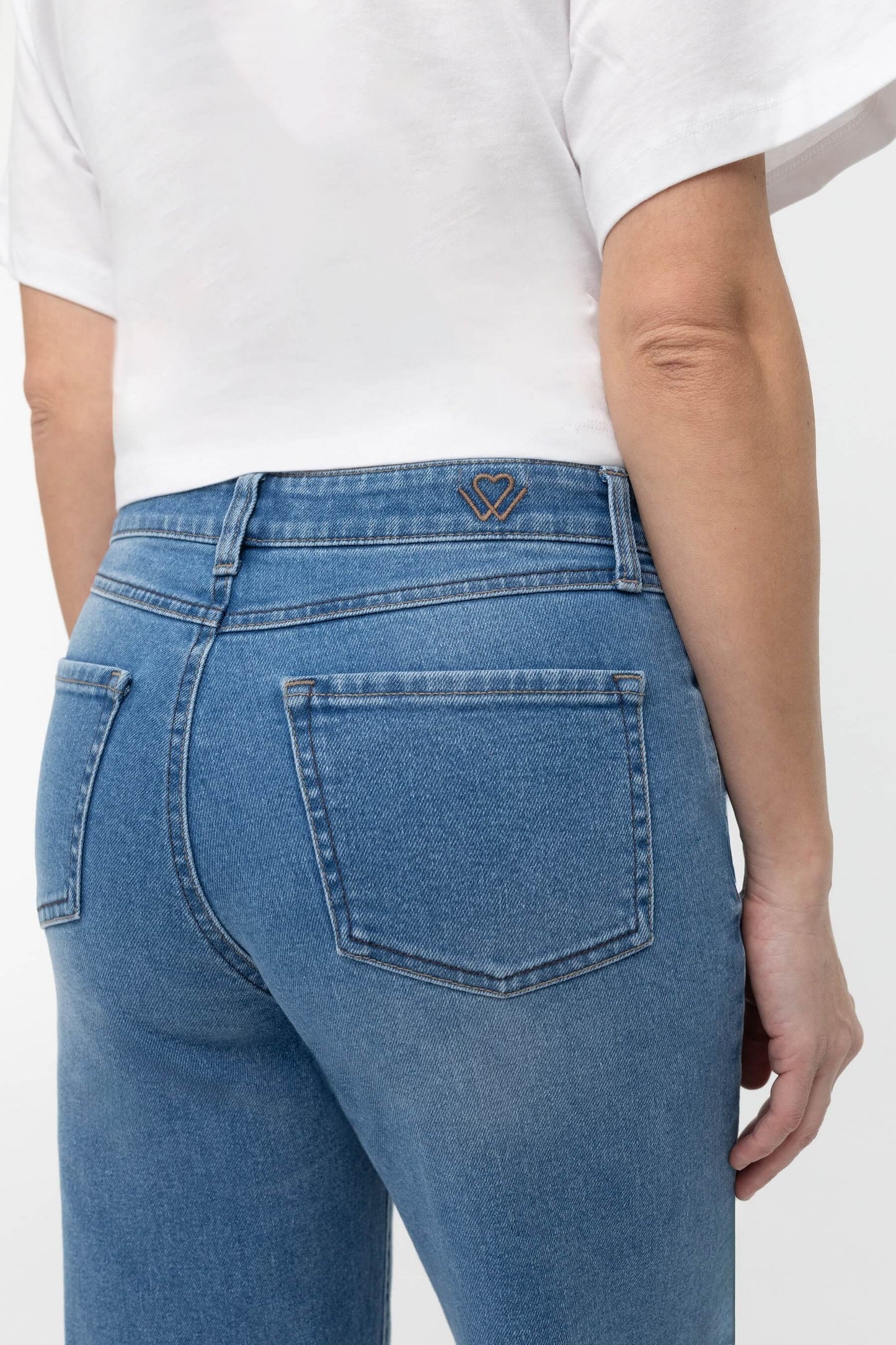 Sapatos Bukser Loose fit | Blue Mid wash