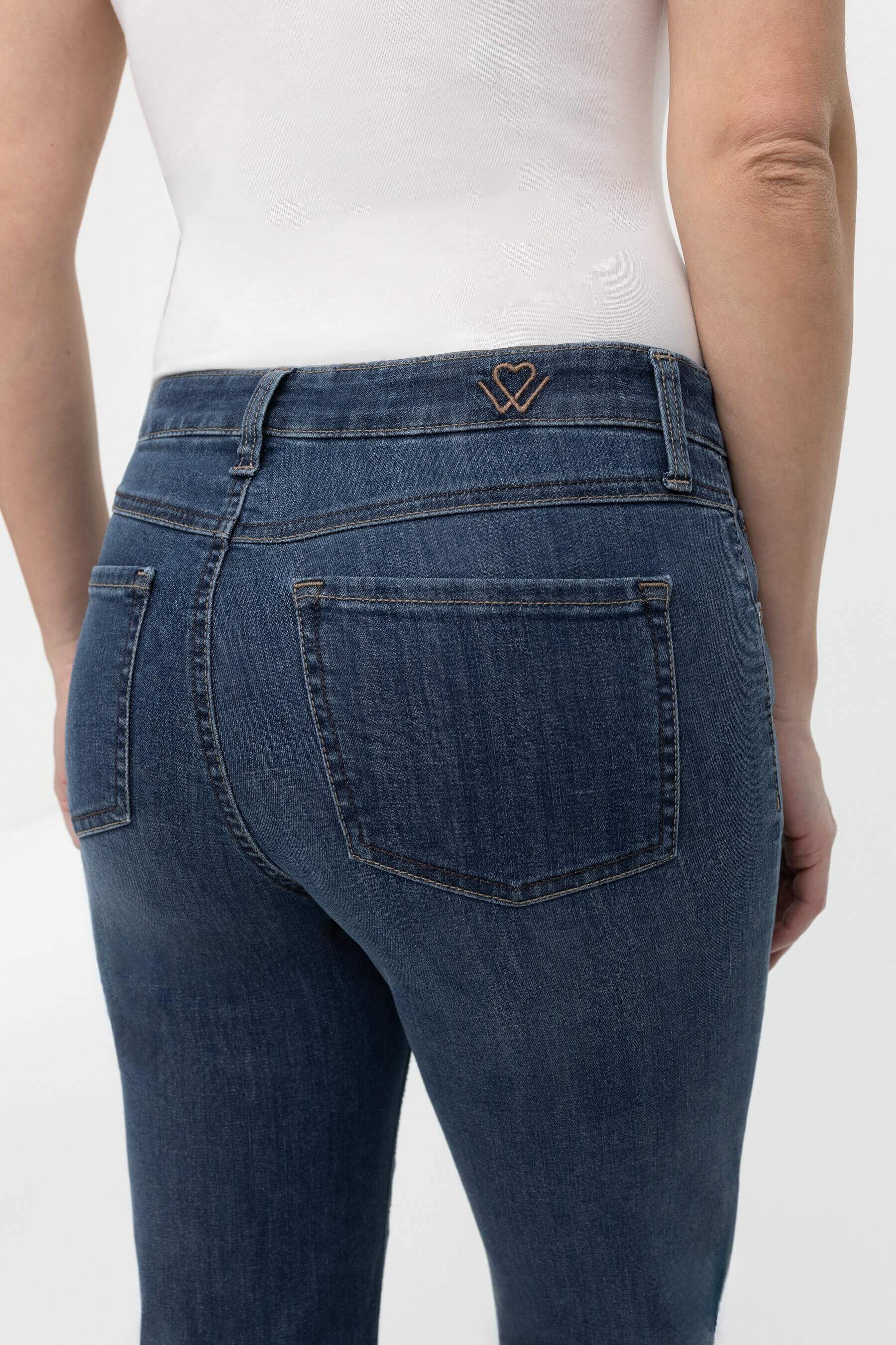 Sapatos Bukser Relaxed straight jeans | Blue stone