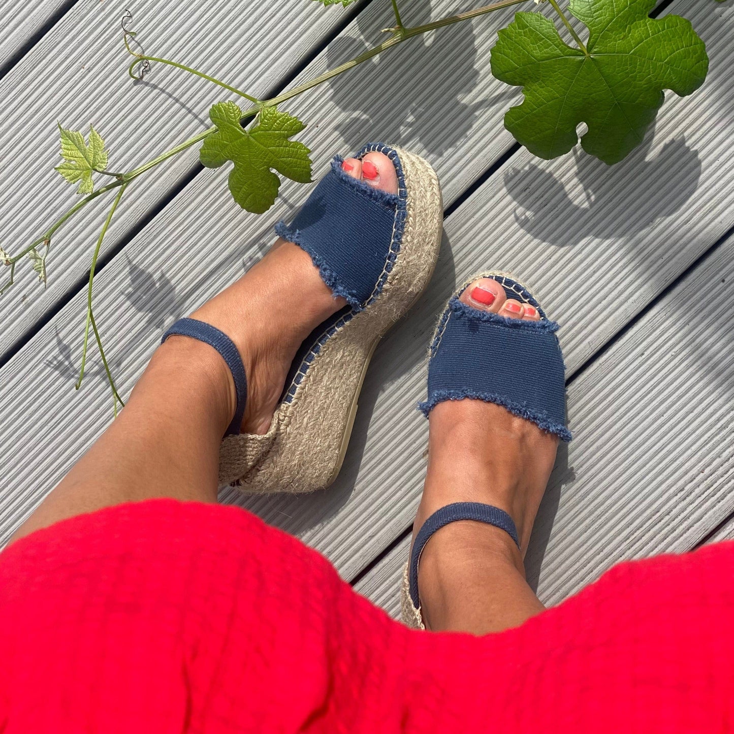 Sapatos Espadrillos Aina espadrillos Blå