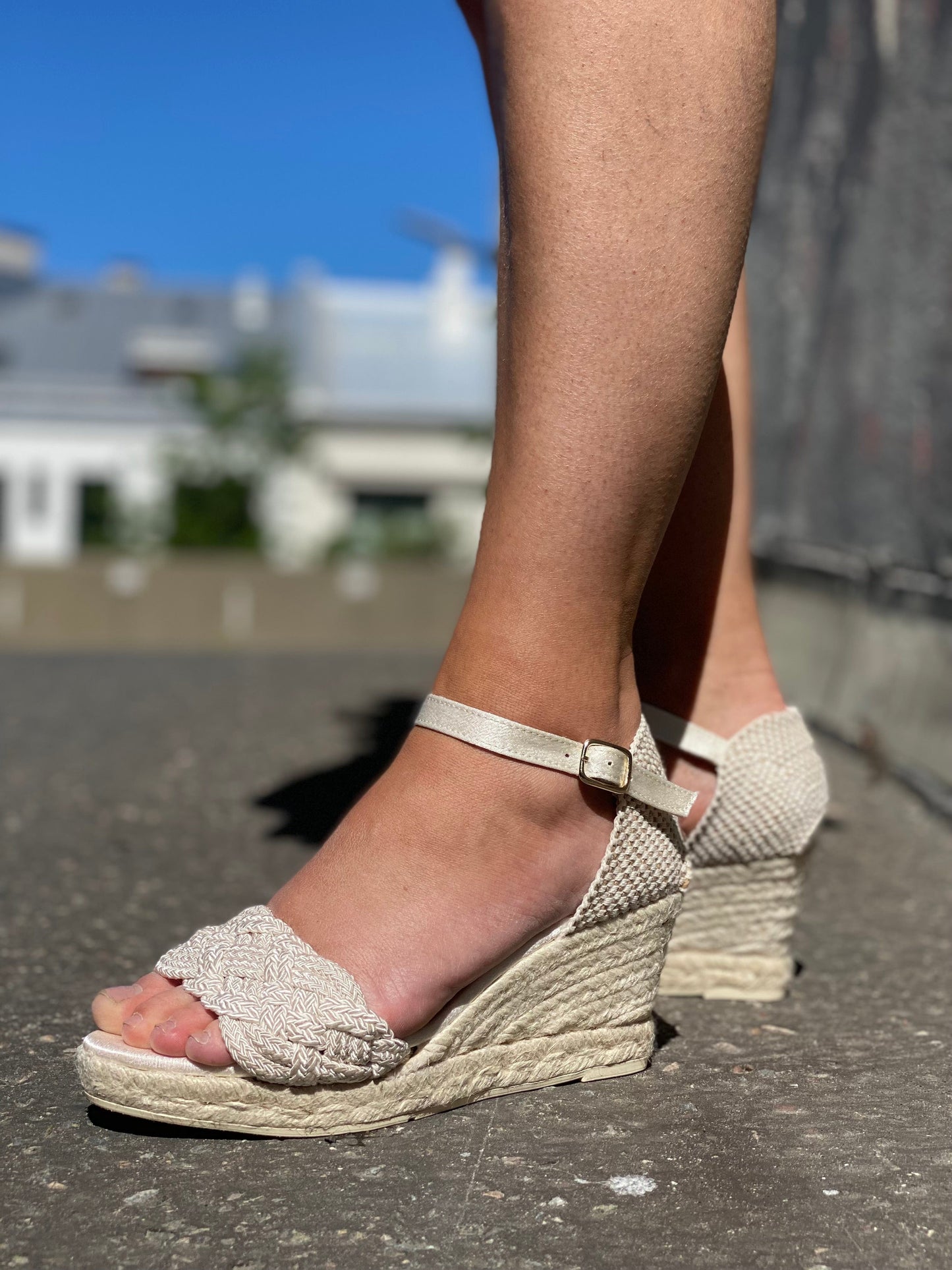 Sapatos Espadrillos Candela espadrillos Offwhite