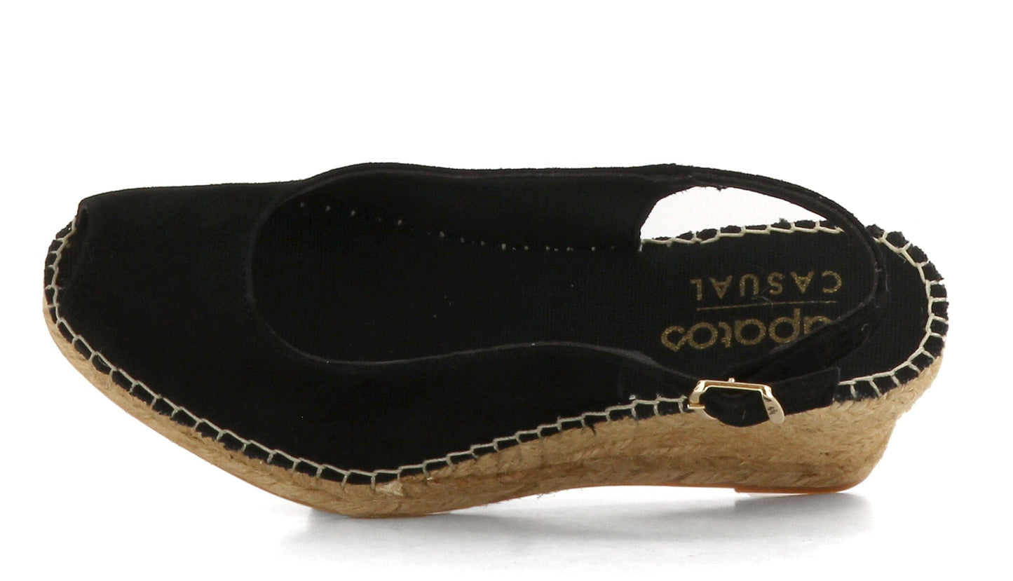 Sapatos Espadrillos Claudia espadrillos | Sort