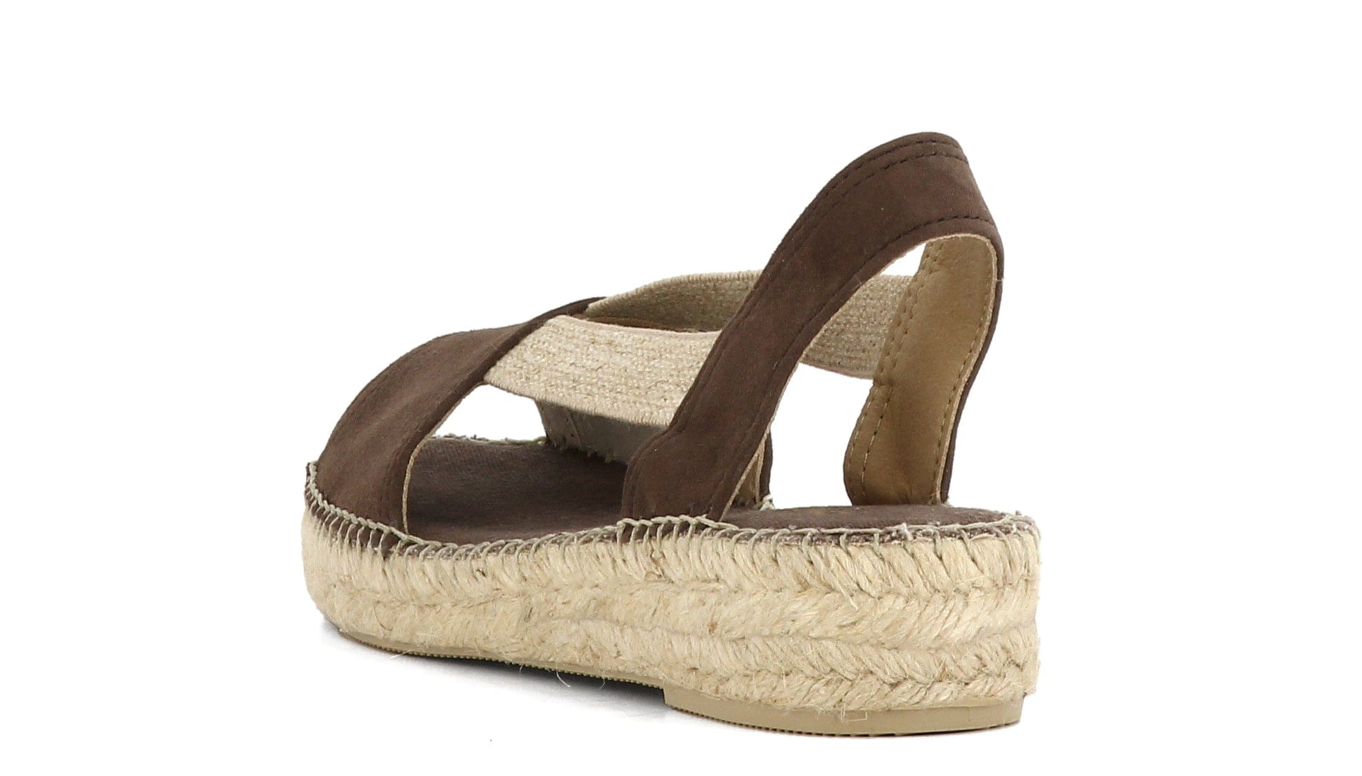 Sapatos Espadrillos Demi espadrillos Brun