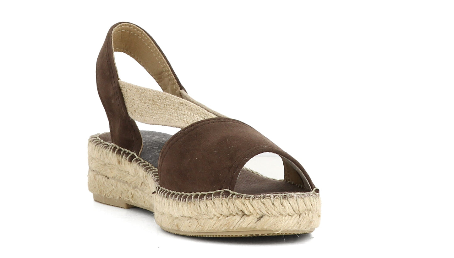 Sapatos Espadrillos Demi espadrillos Brun