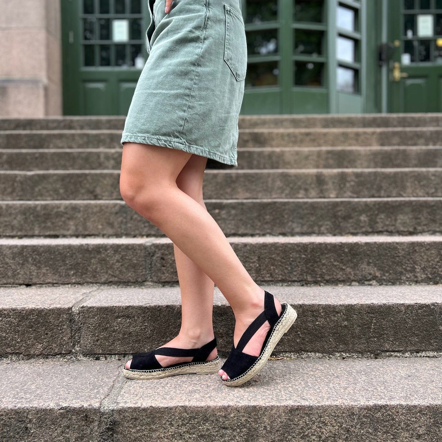 Sapatos Espadrillos Demi espadrillos | Sort
