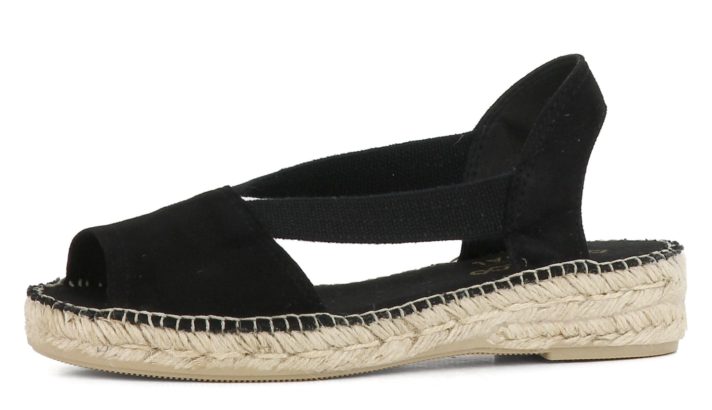 Sapatos Espadrillos Demi espadrillos Sort