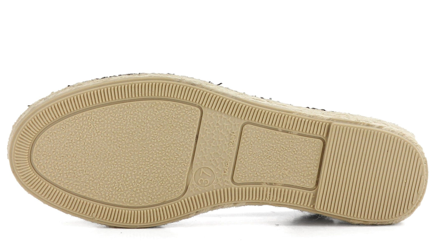 Sapatos Espadrillos Demi espadrillos Sort