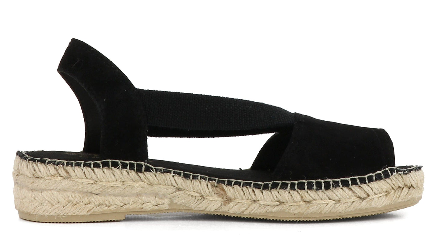 Sapatos Espadrillos Demi espadrillos Sort