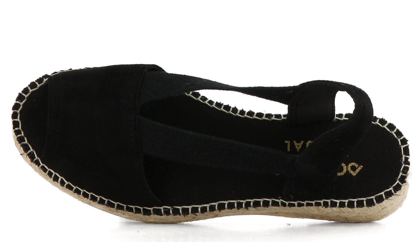 Sapatos Espadrillos Demi espadrillos Sort