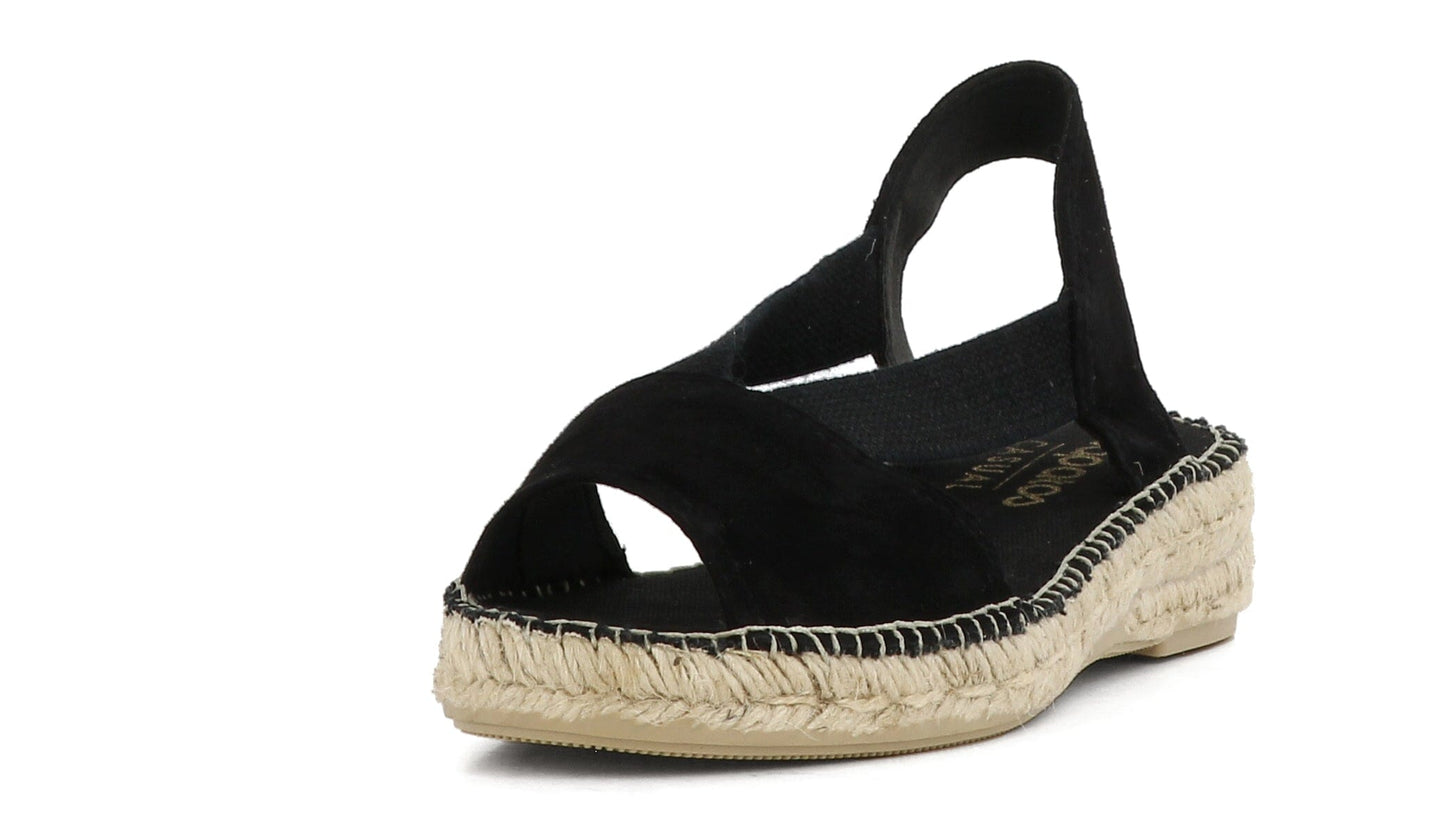 Sapatos Espadrillos Demi espadrillos Sort