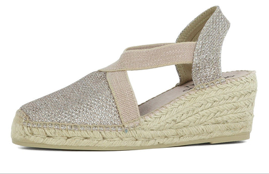 Sapatos Espadrillos Gaia espadrillos | Rosa glitter