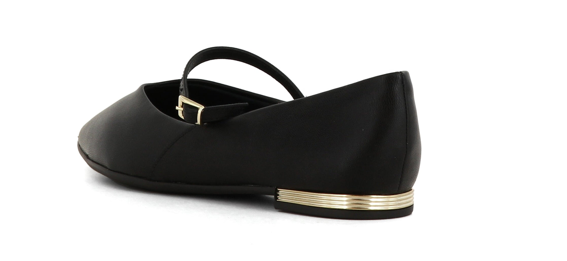 Sapatos Flate sko Ana flat sko, Sort